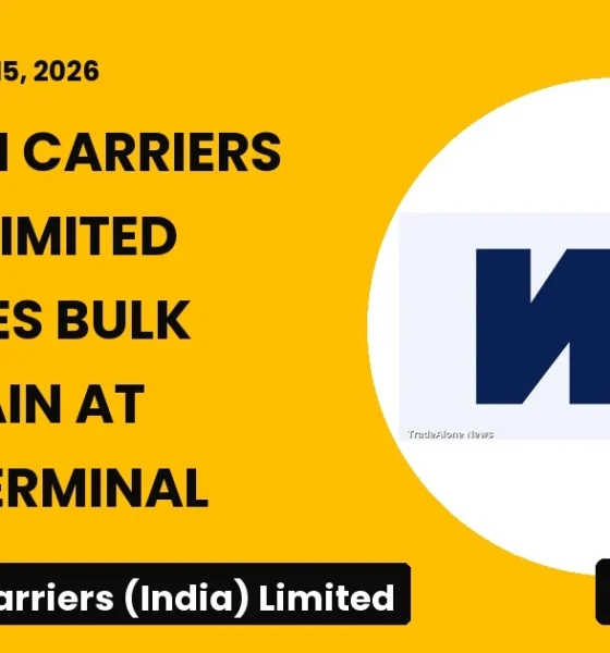 Western Carriers (india) Limited WCIL Bulk Tiles Train Launch