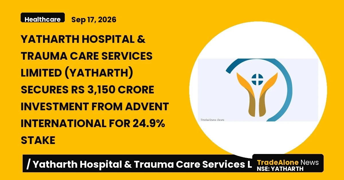 Yatharth Hospital & Trauma Care Services Limited Yatharth Investment