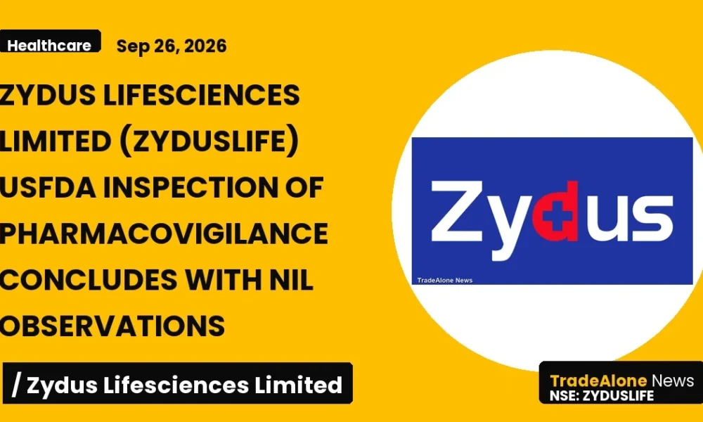 Zydus Lifesciences Limited Zyduslife September 2026 Event