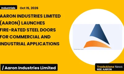 Aaron Industries Limited NSE AARON Fire-rated Steel Doors