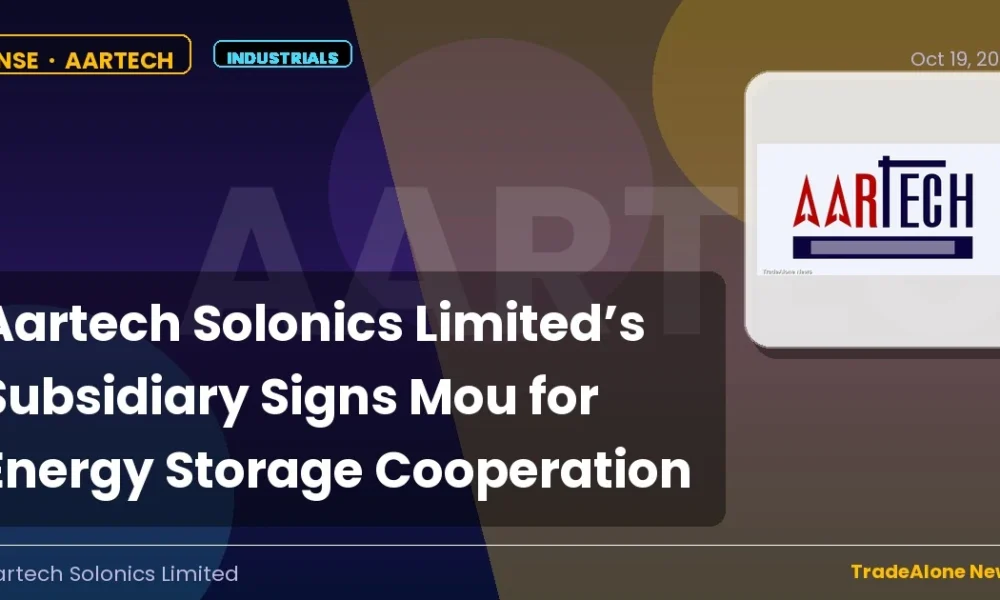 Aartech Solonics Limited Aartech Q4 FY26: Energy Storage Mou
