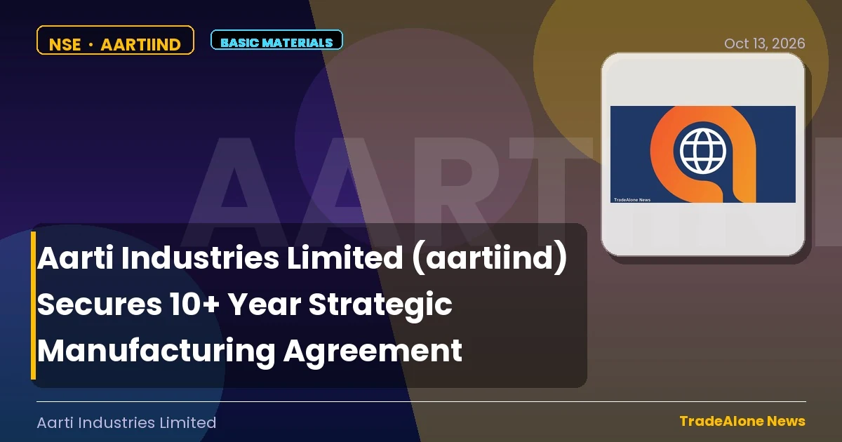 Aarti Industries Limited Aartiind 10+ Year Agreement