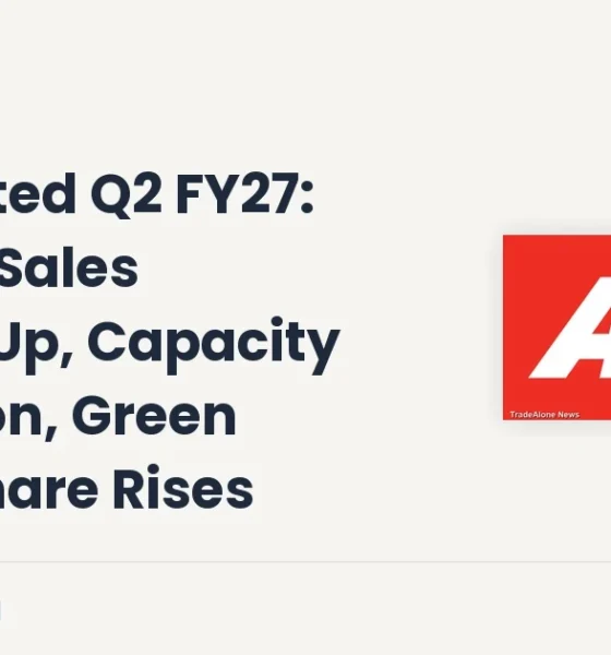 Acc Limited Q2 FY27 Results: Cement Sales Volume Up, Capacity Expansion
