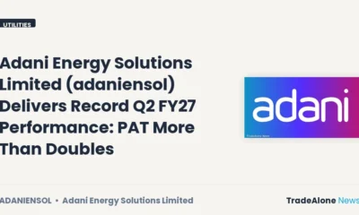 Adani Energy Solutions Limited Adaniensol Q2 FY27 Results
