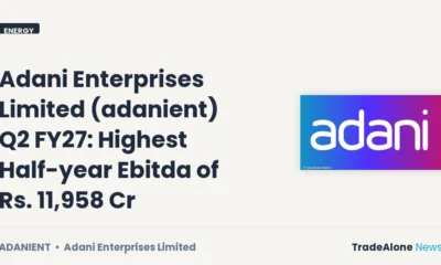 Adani Enterprises Limited Adanient Q2 FY27 Results