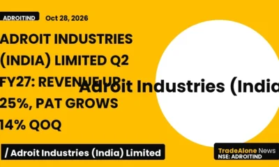 Adroit Industries (india) Limited Adroitind Q2 FY27 Results