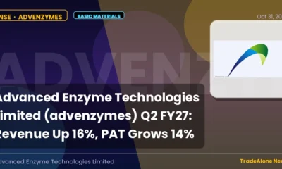 Advanced Enzyme Technologies Limited Advenzymes Q2 FY27 Results