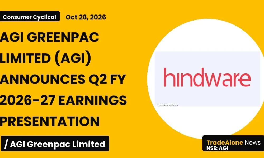 Agi Greenpac Limited AGI Q2 Fy26-27 Earnings
