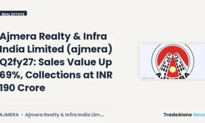 Ajmera Realty & Infra India Limited Q2fy27 Sales