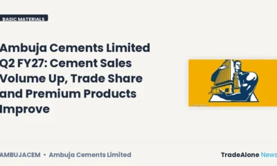 Ambuja Cements Limited Ambujacem Q2 FY27 Results