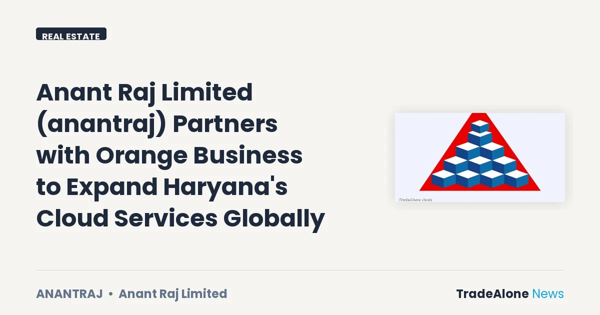 Anant Raj Limited Anantraj October 2026