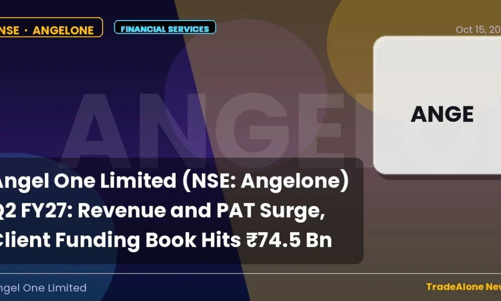 Angel One Limited NSE Q2 FY27 Results