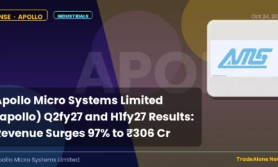 Apollo Micro Systems Limited Apollo Q2fy27 Results