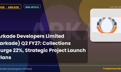 Arkade Developers Limited Arkade Q2 FY27 Results