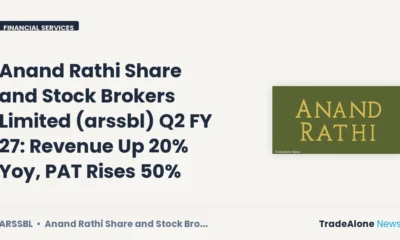 Anand Rathi Share and Stock Brokers Limited Arssbl Q2 FY27 Results