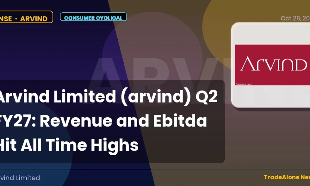 Arvind Limited Arvind Q2 FY27 Results