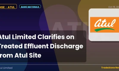 Atul Limited ATUL October 2026 Effluent Clarification