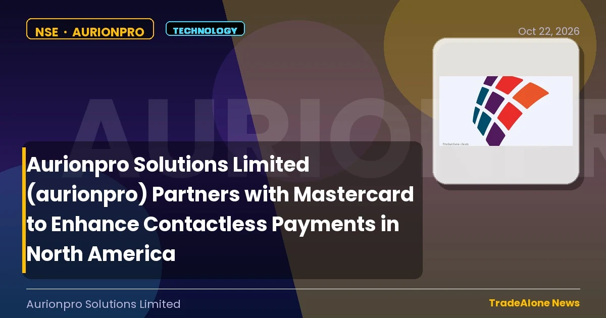 Aurionpro Solutions Limited Aurionpro Partnership with Mastercard October 2026