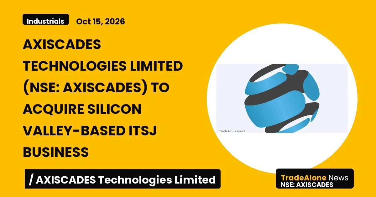Axiscades Technologies Limited NSE Axiscades October 2026 Acquisition