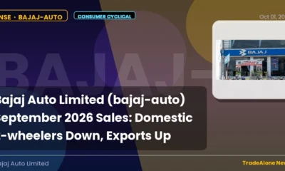 Bajaj Auto Limited Bajaj-auto September 2026 Sales