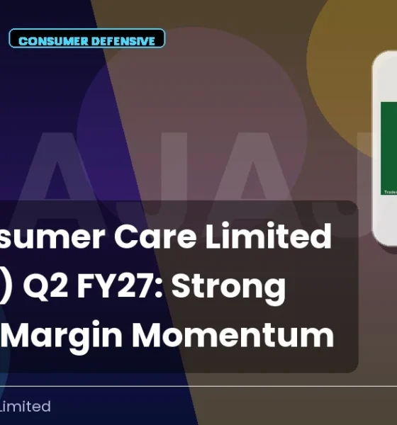 Bajaj Consumer Care Limited Bajajcon Q2 FY27 Results