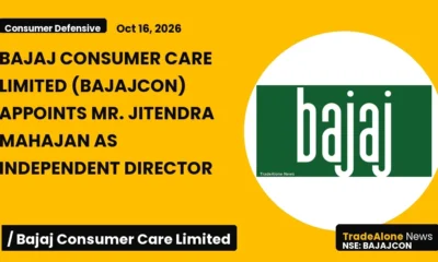 Bajaj Consumer Care Limited Bajajcon October 2026 Independent Director