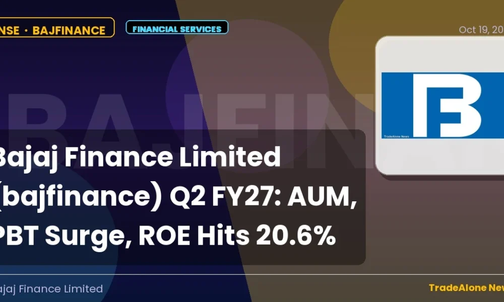 Bajaj Finance Limited Bajfinance Q2 FY27 Results