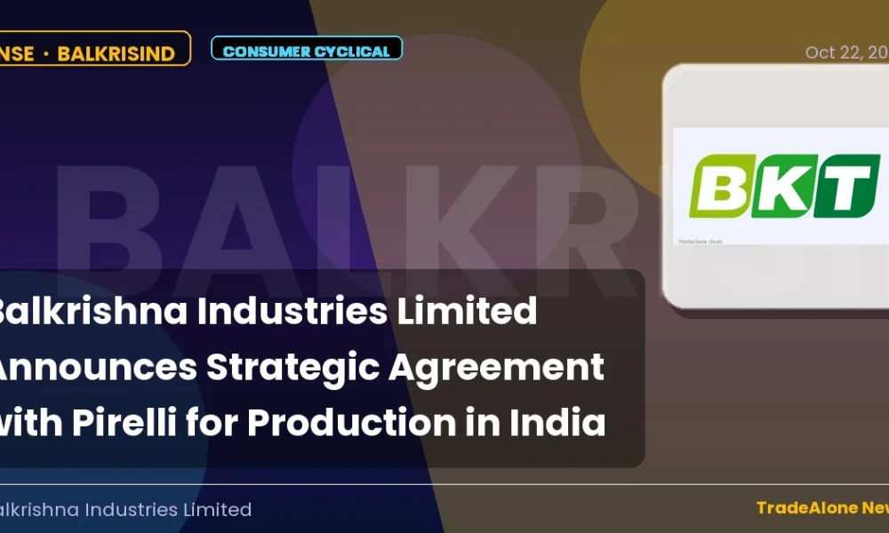 Balkrishna Industries Limited Balkrisind October 2026 Agreement