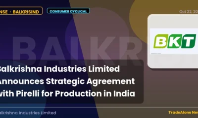 Balkrishna Industries Limited Balkrisind October 2026 Agreement