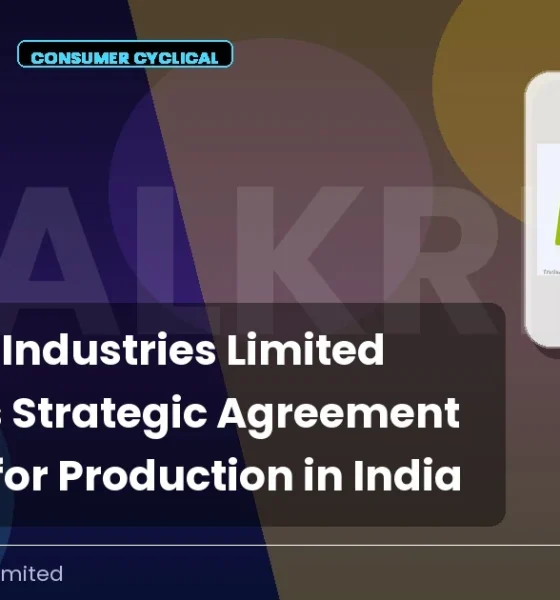 Balkrishna Industries Limited Balkrisind October 2026 Agreement