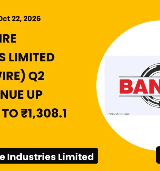 Bansal Wire Industries Limited Bansalwire Q2 FY27 Results