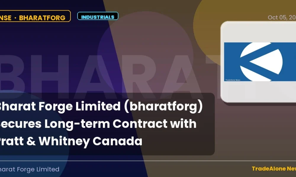 Bharat Forge Limited Bharatforg Long-term Contract Pratt & Whitney Canada