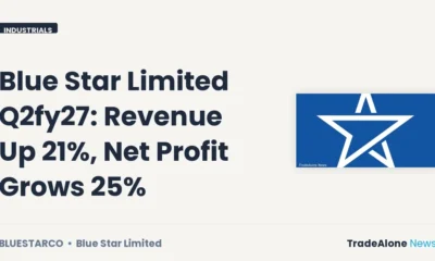 Blue Star Limited Bluestarco Q2fy27 Results