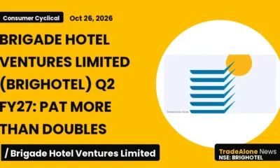 Brigade Hotel Ventures Limited Brighotel Q2 FY27 Results