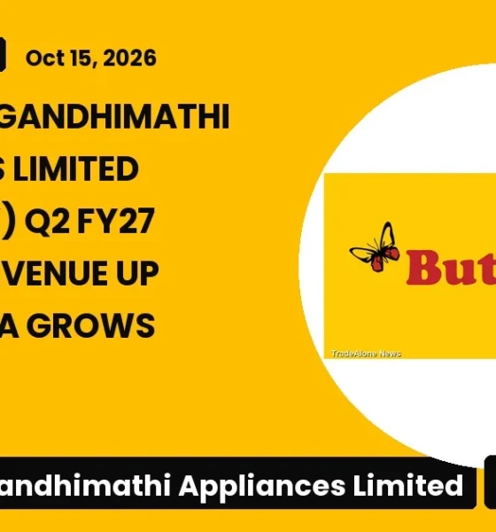 Butterfly Gandhimathi Appliances Limited (butterfly) Q2 FY27 Results