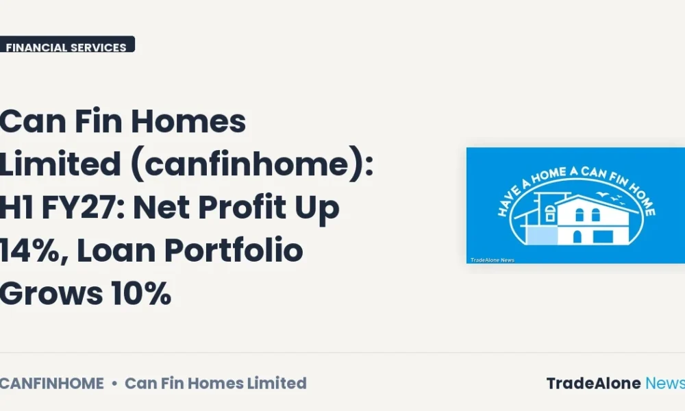 Can Fin Homes Limited Canfinhome H1 FY27 Results