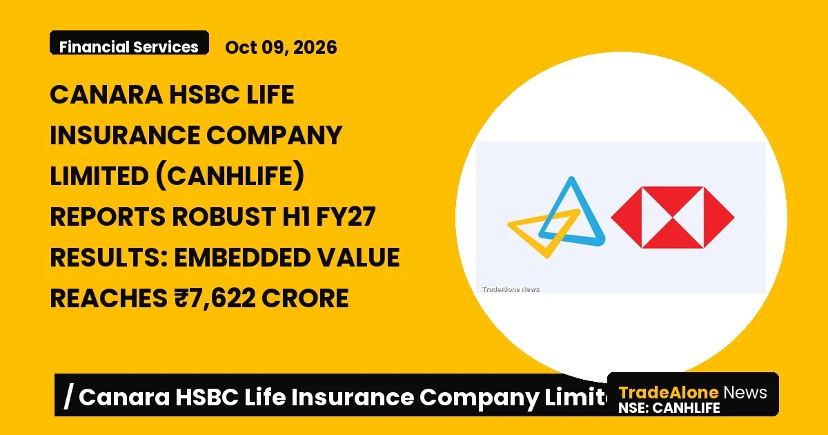 Canara HSBC Life Insurance Company Limited Canhlife H1 FY27 Results