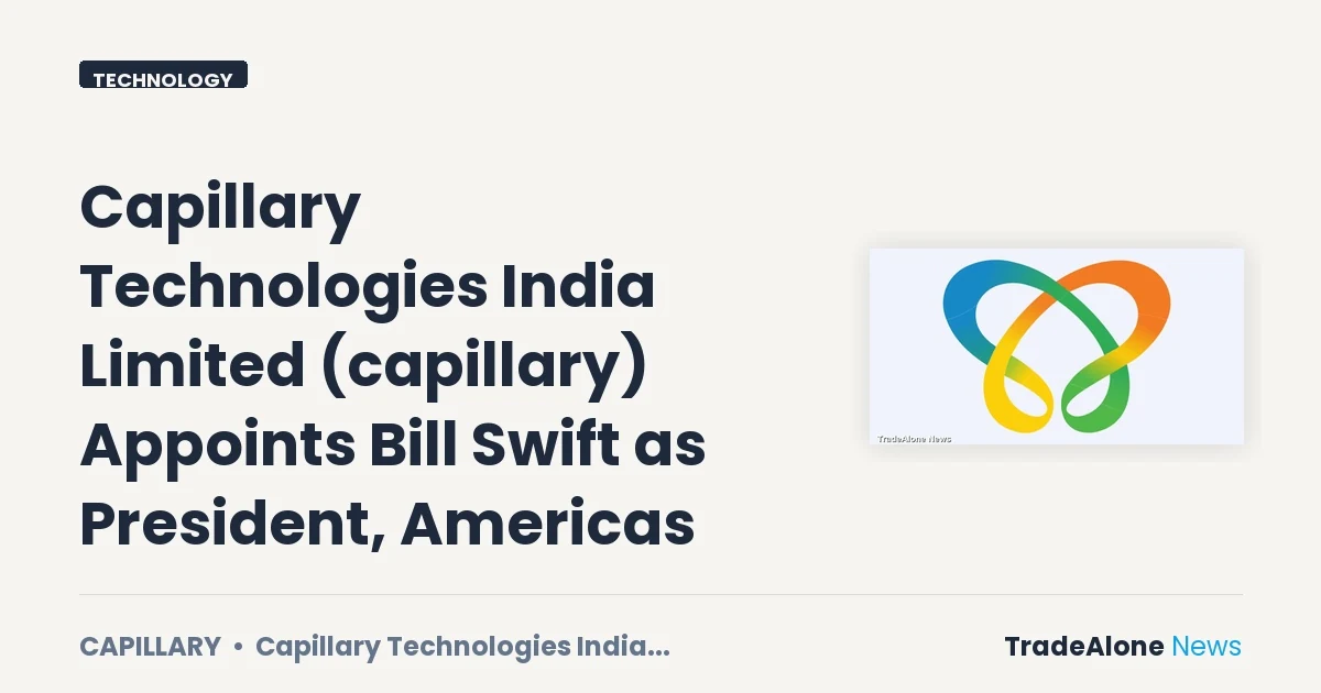 Capillary Technologies India Limited Capillary October 2026 Leadership