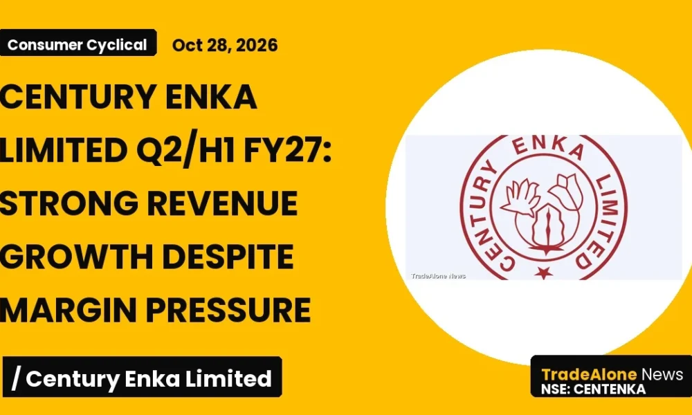 Century Enka Limited Centenka Q2 FY27 Results