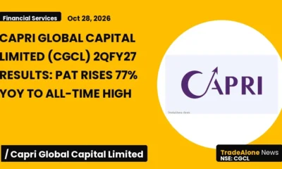 Capri Global Capital Limited CGCL 2qfy27 Results
