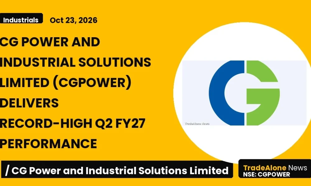 Cg Power and Industrial Solutions Limited Cgpower Q2 FY27 Results
