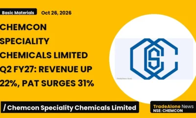 Chemcon Speciality Chemicals Limited Q2 FY27 Results