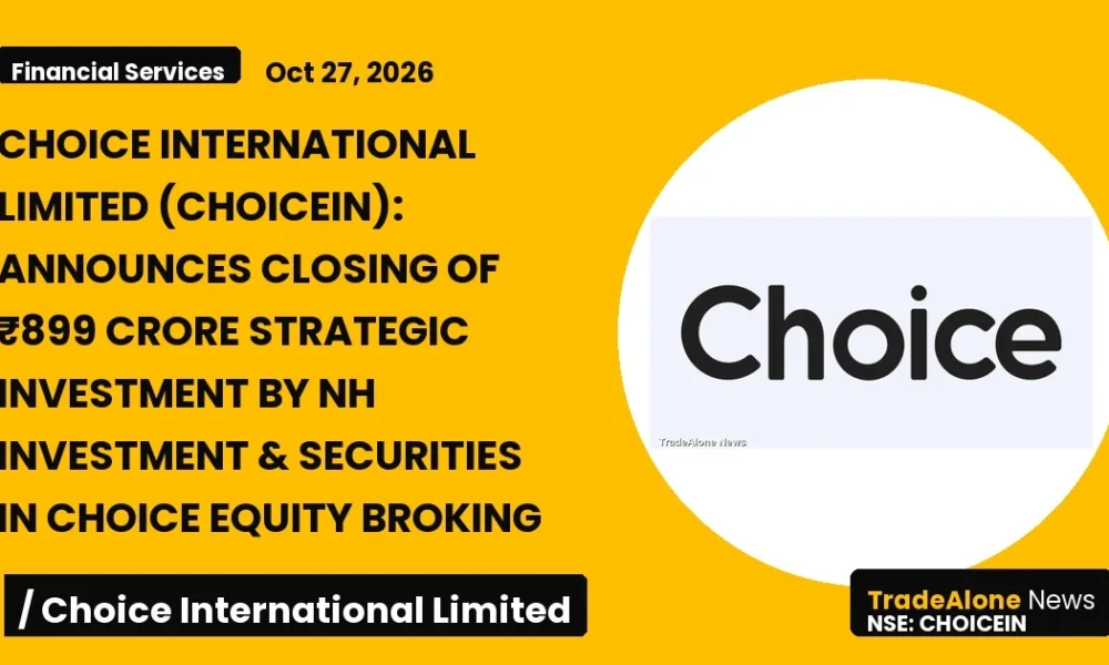 Choice International Limited Choicein Q4 FY26 Investment