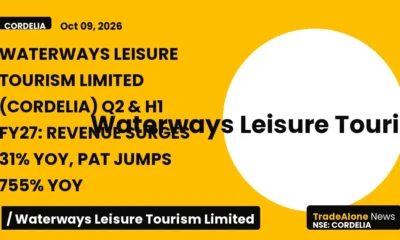 Waterways Leisure Tourism Limited Cordelia Q2 & H1 FY27 Results