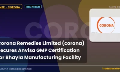Corona Remedies Limited (corona) Anvisa GMP Certification Bhayla