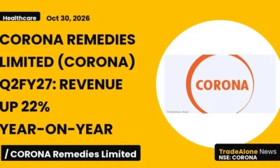 Corona Remedies Limited Q2fy27 Results: Revenue Up 22%