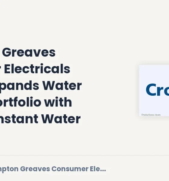 Crompton Greaves Consumer Electricals Limited Crompton October 2026 New Water Heaters