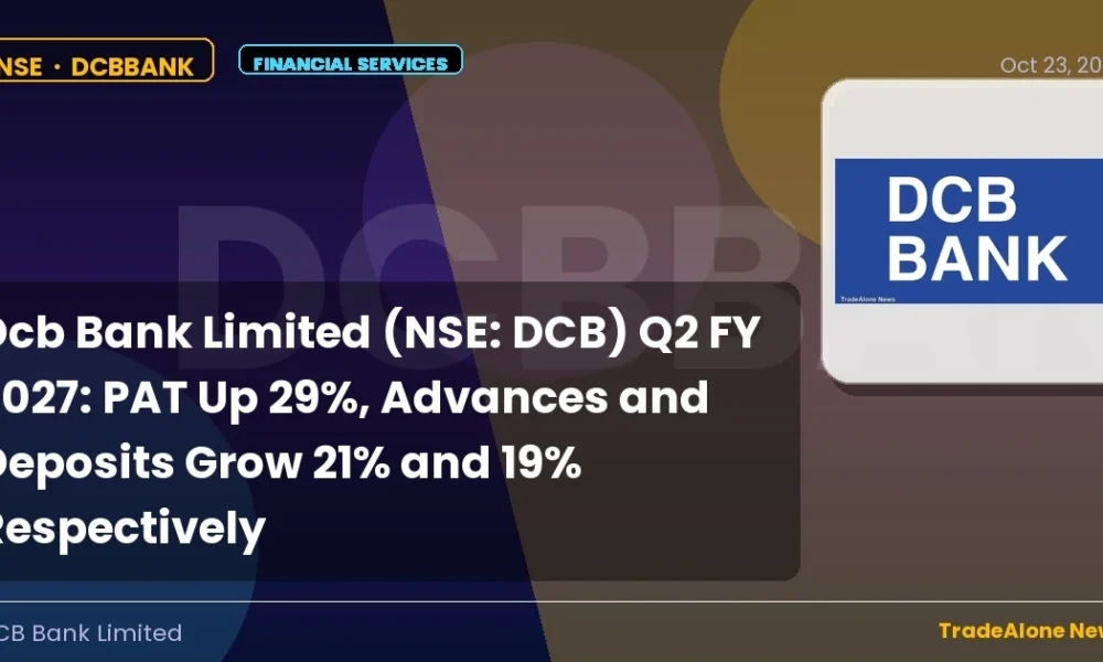 Dcb Bank Limited NSE DCB Q2 FY27 Results