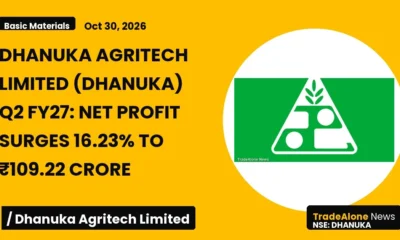 Dhanuka Agritech Limited Dhanuka Q2 FY27 Results