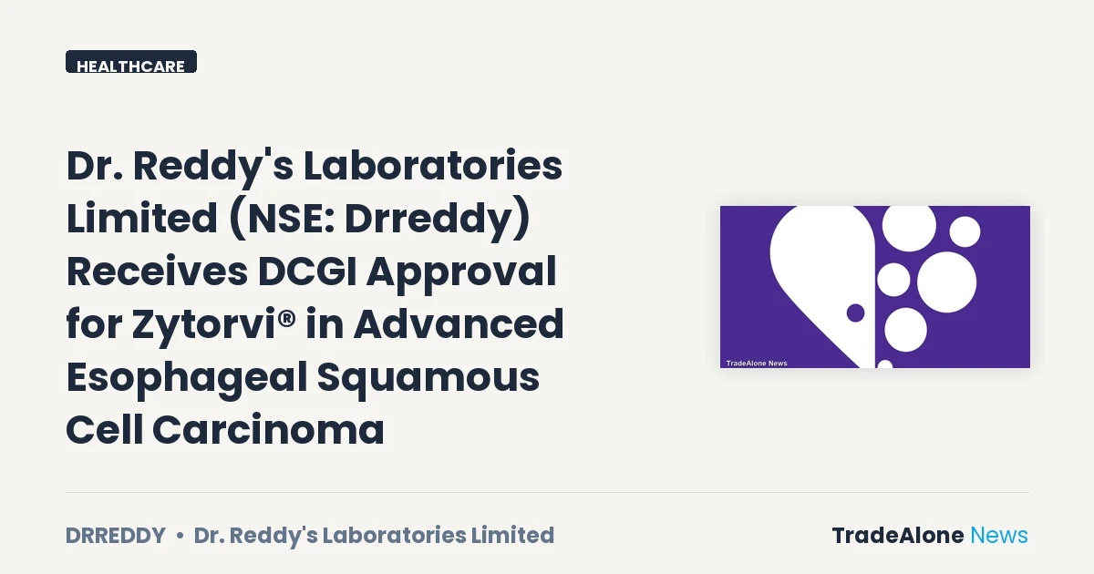 Dr. Reddy's Laboratories Limited NSE Drreddy October 2026 Approval
